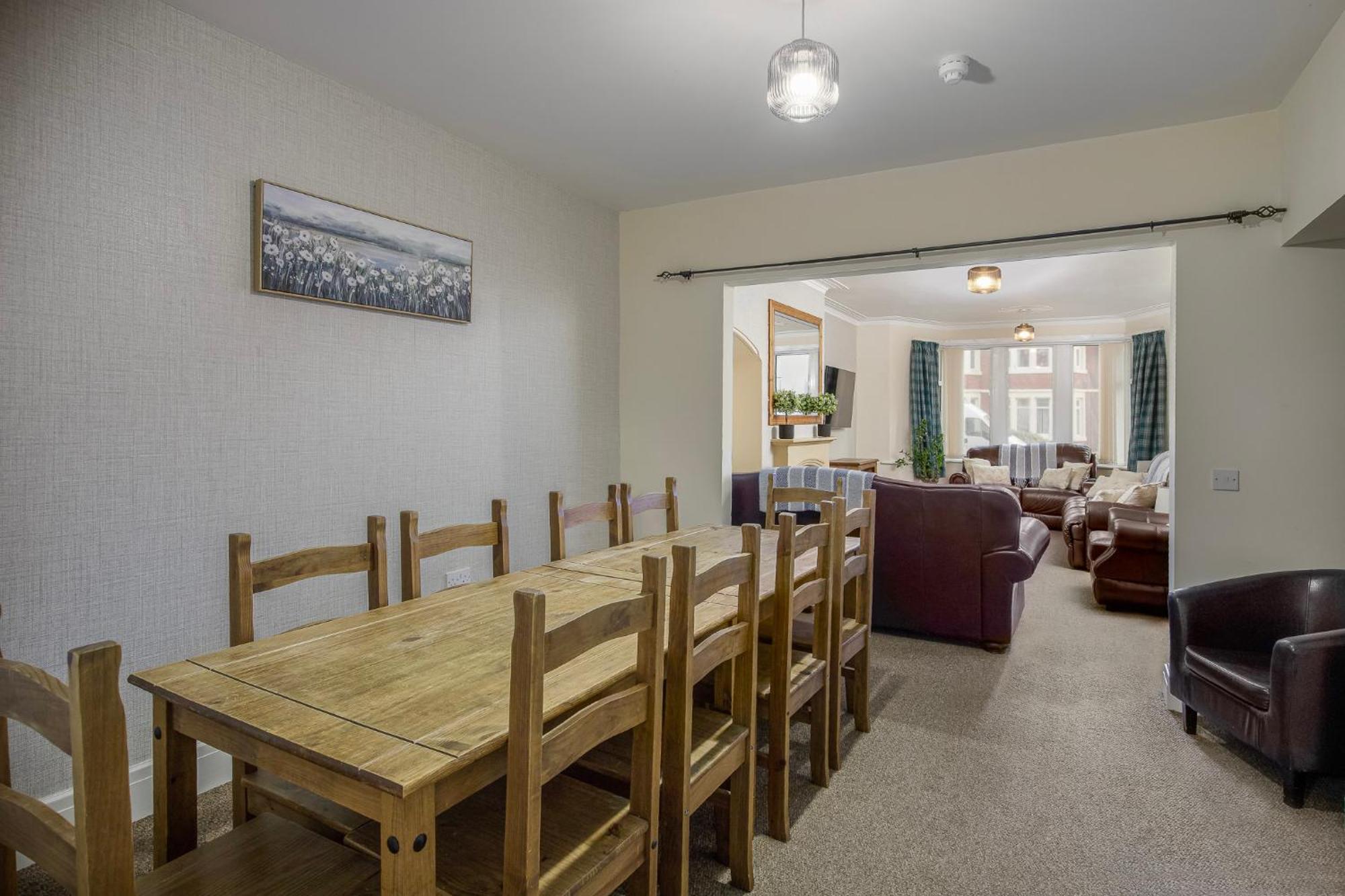 Arnside - Spacious 10-Bedroom Seaside Cottage Blackpool Luaran gambar